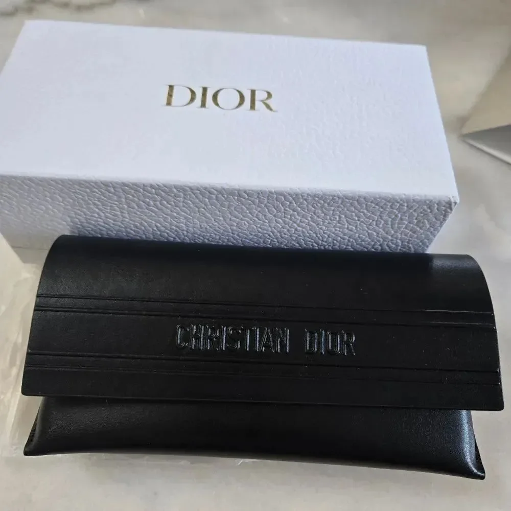 Dior ULTRADIOR MU B0B0 BRAND NEW Sunglasses Gold Blue Unisex Mask